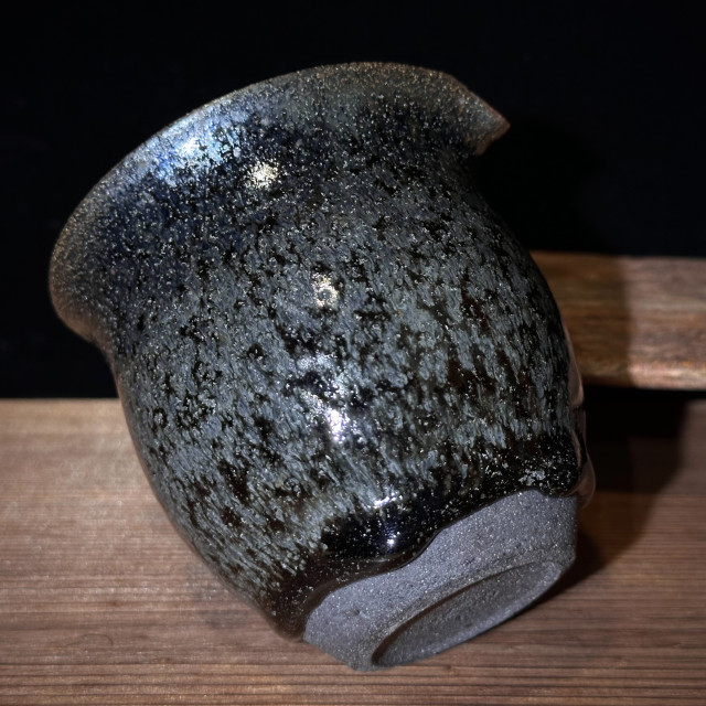 嚴柳忠｜樂盞堂｜200cc 積碳位 金銀口江雪茶海 公道杯 YLZ142