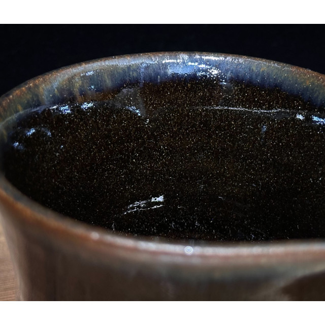 嚴柳忠｜樂盞堂｜220cc 茶葉末竹節茶海 公道杯 YLZ141