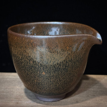 徐偉｜ 昔瑤龍窯 ｜220cc 金兔毫茶海 公道杯 SW087