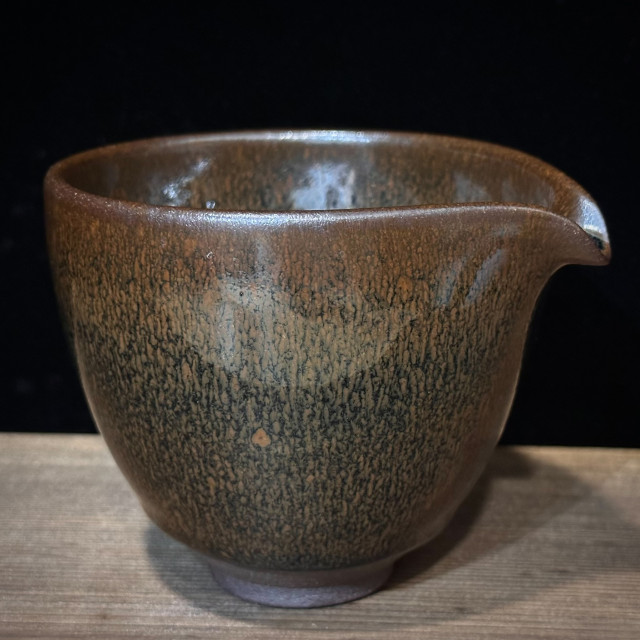 徐偉｜ 昔瑤龍窯 ｜220cc 金兔毫茶海 公道杯 SW087