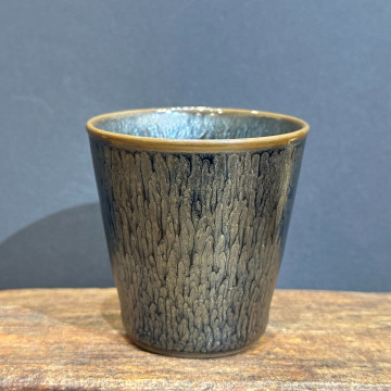 建盞百花｜55cc 全包釉小直筒盞 手拉胚