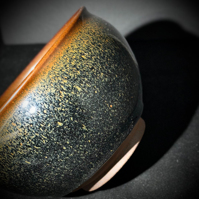 嚴柳忠｜樂盞堂｜典藏 青鷓鴣束口大茶洗 YLZ014