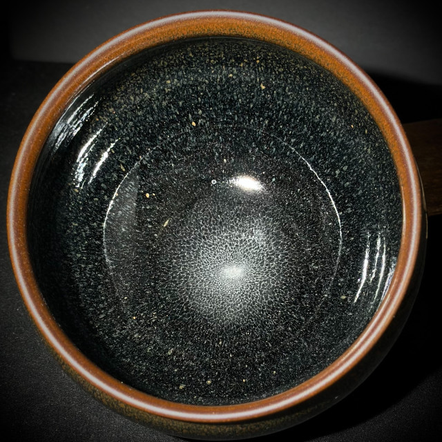 嚴柳忠｜樂盞堂｜典藏 青鷓鴣束口大茶洗 YLZ014