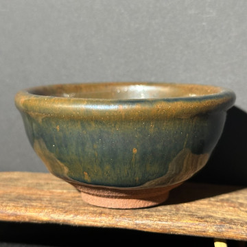 嚴柳忠｜樂盞堂｜青藍毫唇口盞 YLZ040 (客製訂單)