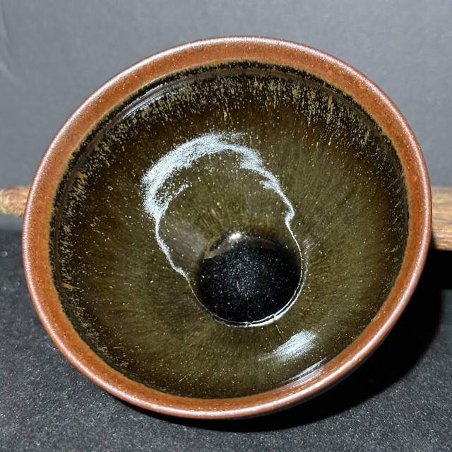 徐偉｜昔瑤龍窯｜茶末毫束口盞 SW024-A