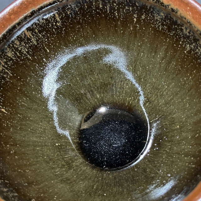 徐偉｜昔瑤龍窯｜茶末毫束口盞 SW024-A