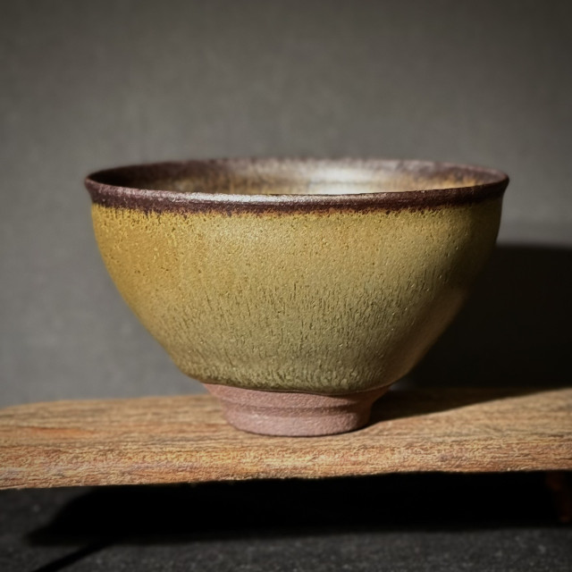 徐偉｜昔瑤龍窯｜茶末毫束口盞 SW028-A