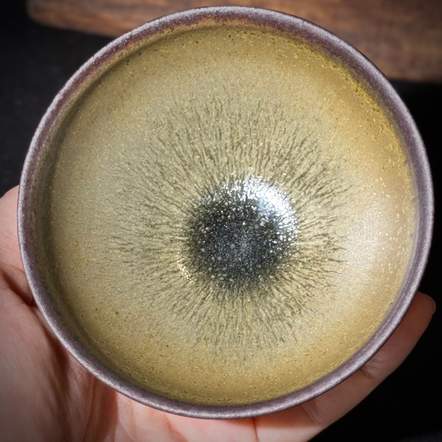 徐偉｜昔瑤龍窯｜茶末毫束口盞 SW028-A