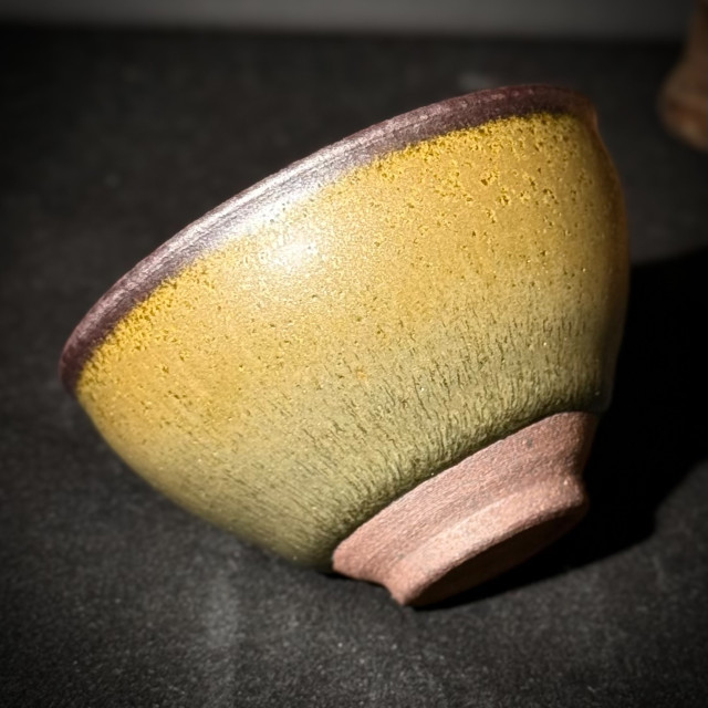 徐偉｜昔瑤龍窯｜茶末毫束口盞 SW028-A