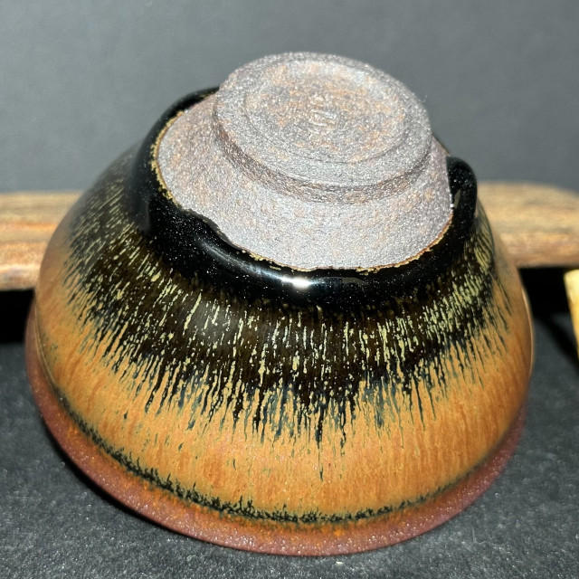 張震濤｜挹陶齋｜茶末毫束口盞 ZZT002