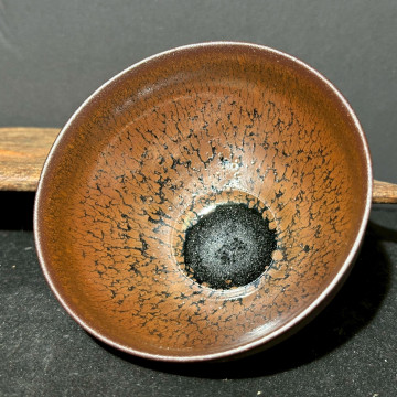 嚴柳忠｜樂盞堂｜金兔毫束口盞 YLZ065