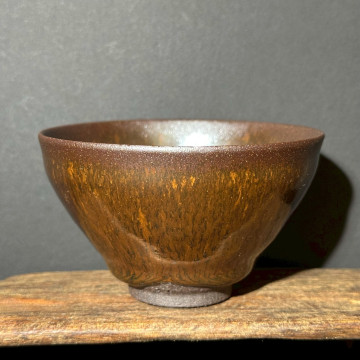 嚴柳忠｜樂盞堂｜金兔毫斂口盞 YLZ077