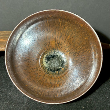 嚴柳忠｜樂盞堂｜金兔毫斂口盞 YLZ077