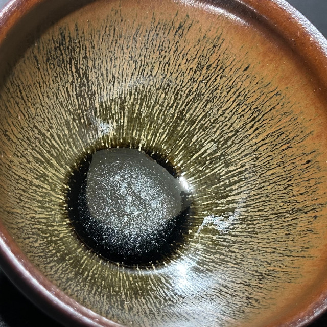 徐偉｜昔瑤龍窯｜茶末毫束口盞 SW043