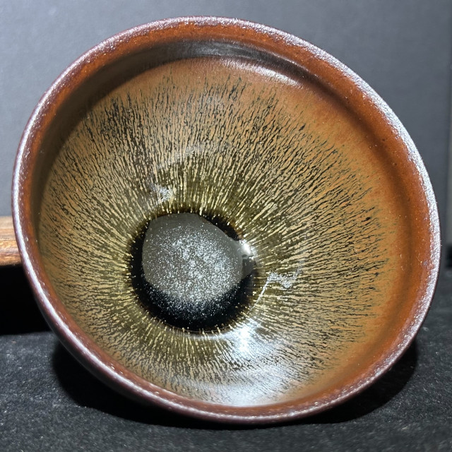 徐偉｜昔瑤龍窯｜茶末毫束口盞 SW043