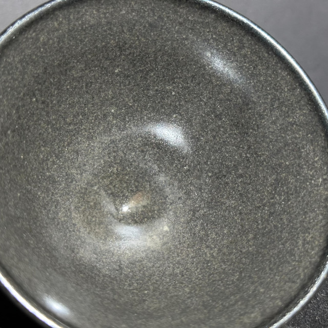 葉福生｜江南一葉盞｜灰貝敞口斗笠盞 YFS022