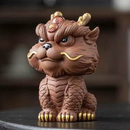 【精選茶配件】招財貔貅茶寵(朱泥)