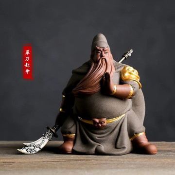 【精選茶配件】關公茶寵(單刀赴會)