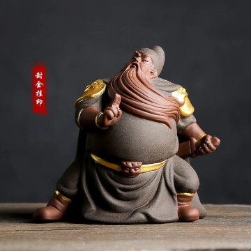 【精選茶配件】關公茶寵(封金掛印)