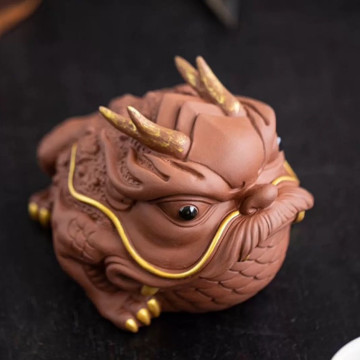 【精選茶配件】招財將軍金蟾蜍