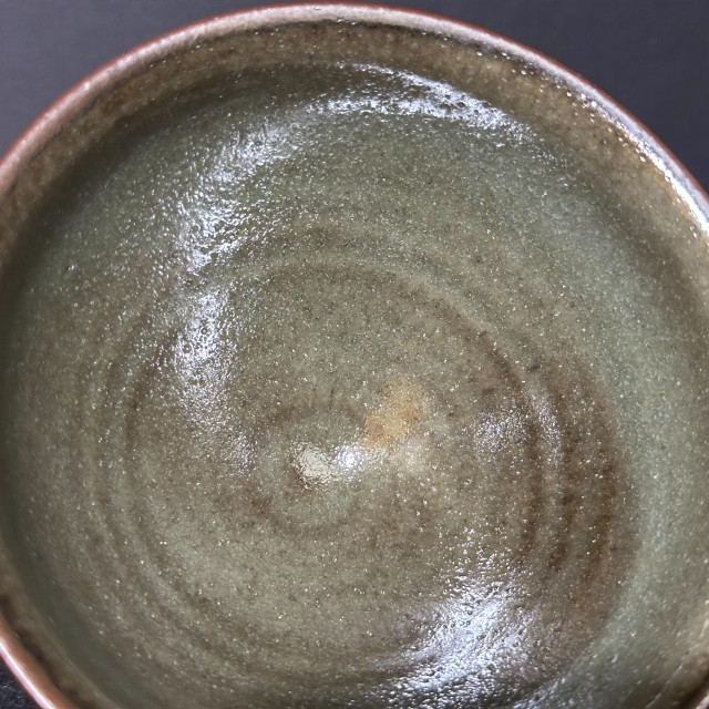 葉福生｜江南一葉盞｜茶末貝束口盞 YFS029