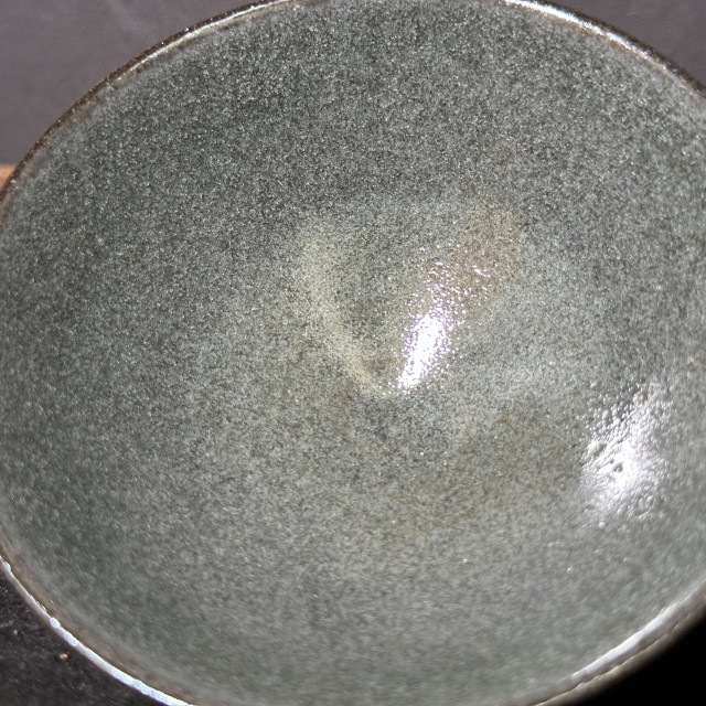 葉福生｜江南一葉盞｜灰貝斂口斗笠盞 YFS031