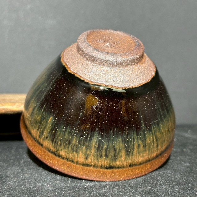 徐偉｜昔瑤龍窯｜玉化青兔毫束口盞 SW056