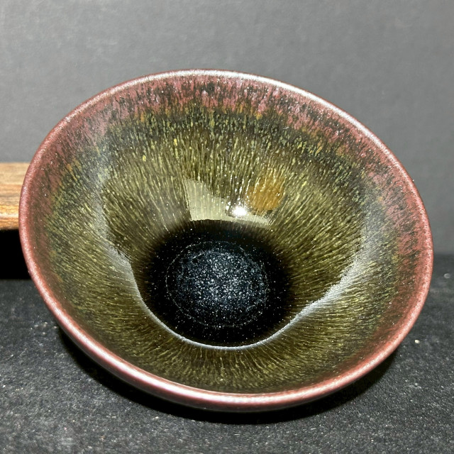 徐偉｜昔瑤龍窯｜茶末毫斂口盞 SW057