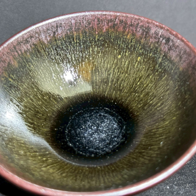 徐偉｜昔瑤龍窯｜茶末毫斂口盞 SW057