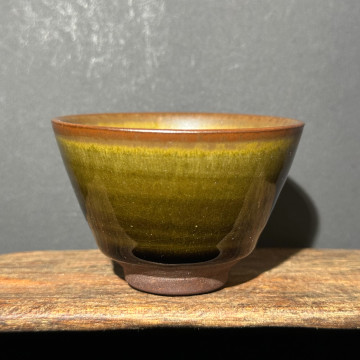 建盞茶末花｜60cc小斗笠盞