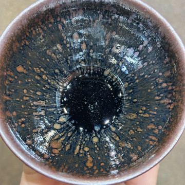 徐偉｜昔瑤龍窯｜金縷鷓鴣斑束口盞 SW060