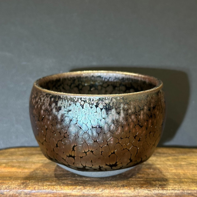 紫金油滴｜80cc 不倒翁盞