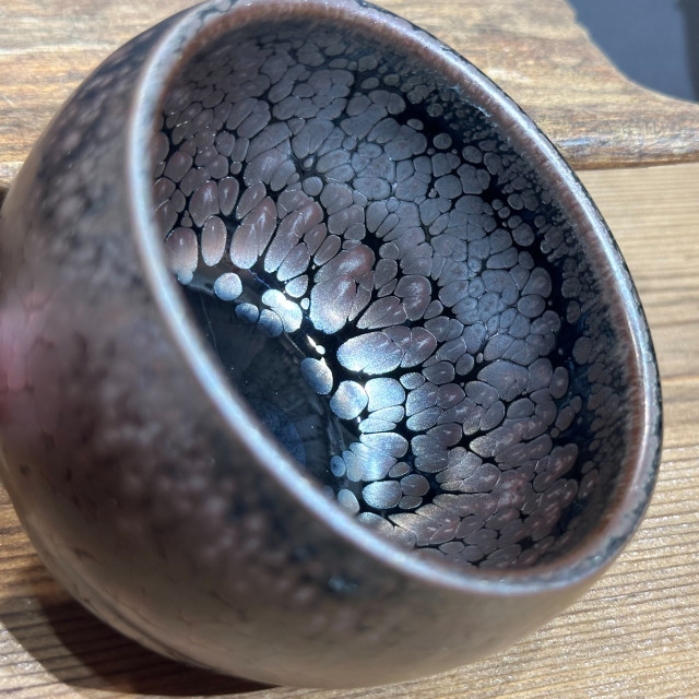 紫金油滴｜80cc 不倒翁盞