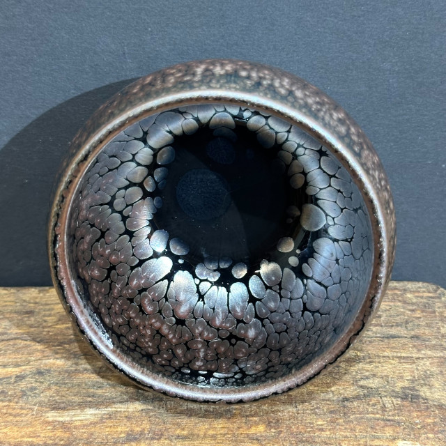 紫金油滴｜80cc 不倒翁盞