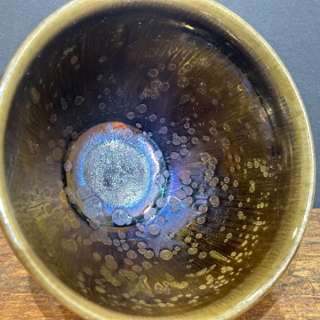 建盞仿曜｜130cc 金曜束口盞 手拉胚 二八胎