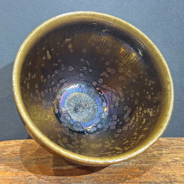 建盞仿曜｜130cc 金曜束口盞 手拉胚 二八胎