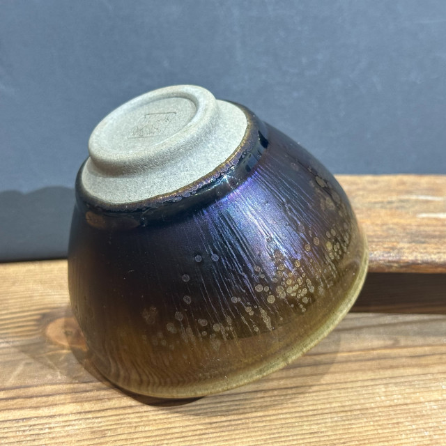 建盞仿曜｜130cc 金曜束口盞 手拉胚 二八胎