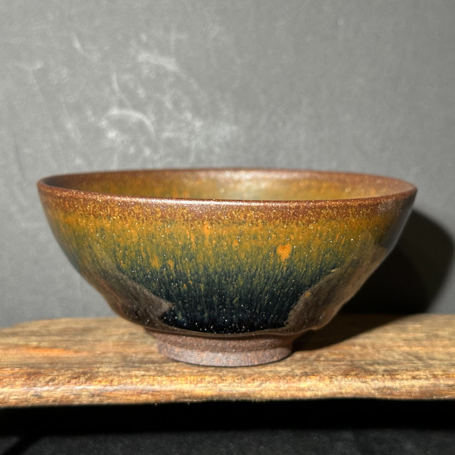 張震濤｜挹陶齋｜青兔毫斂口盞 ZZT009