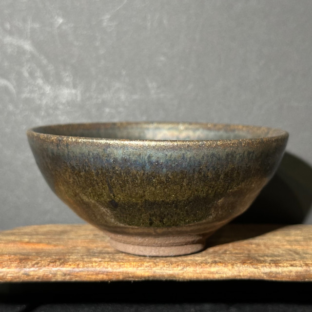 張震濤｜挹陶齋｜蛤蠣光 玉子斂口盞 ZZT019