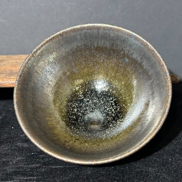 張震濤｜挹陶齋｜蛤蠣光 玉子斂口盞 ZZT019