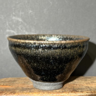 張震濤｜挹陶齋｜銀鷓鴣斑束口盞 ZZT022