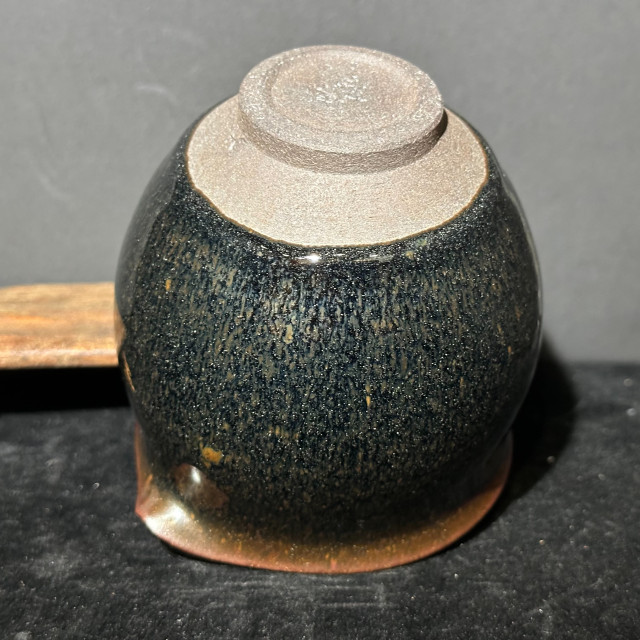 嚴柳忠｜樂盞堂｜370cc 黑釉鷓鴣斑茶海 公道杯 YLZ117