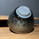 【父親節禮物推薦】《建盞二才銀油滴手工蓋碗》 贈 《同系列茶盞》