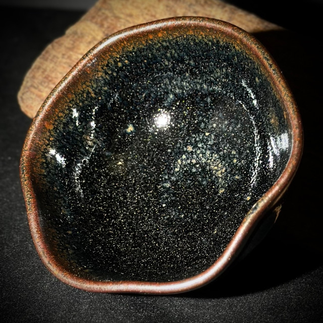 潘勇靜｜青藍鷓鴣手捏盞 山色星光PUG005｜樂盞堂