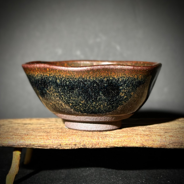 潘勇靜｜青藍鷓鴣手捏盞 山色星光PUG005｜樂盞堂