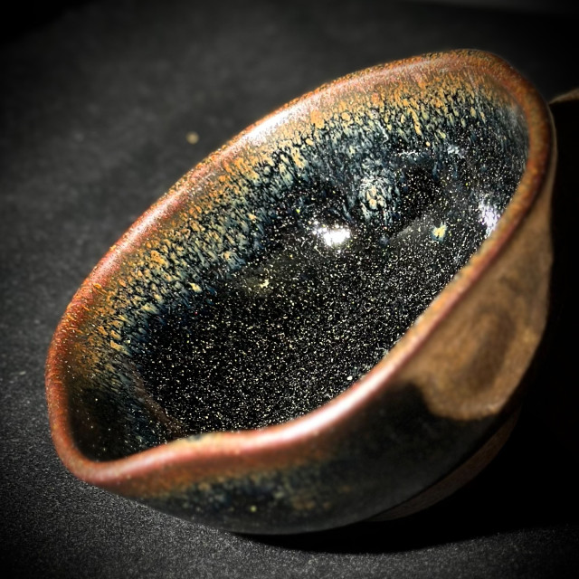 潘勇靜｜青藍鷓鴣手捏盞 山色星光PUG005｜樂盞堂