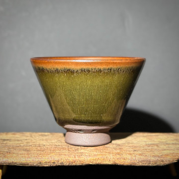 嚴柳忠｜樂盞堂｜江雪斗笠盞 YLZ001-A