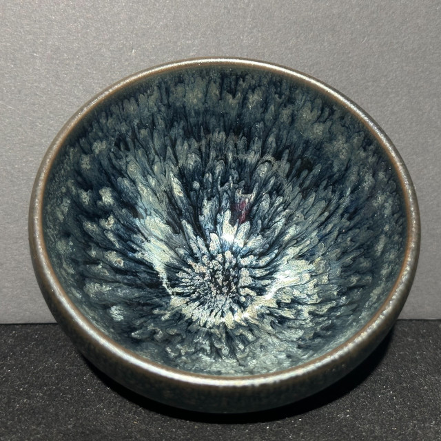 建盞雙釉百花｜120cc 缽缽盞 手拉胚