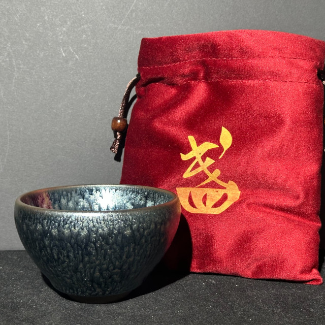 建盞雙釉百花｜120cc 缽缽盞 手拉胚