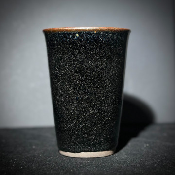 嚴柳忠｜樂盞堂｜330cc束口型烏金手握杯 YLZ016